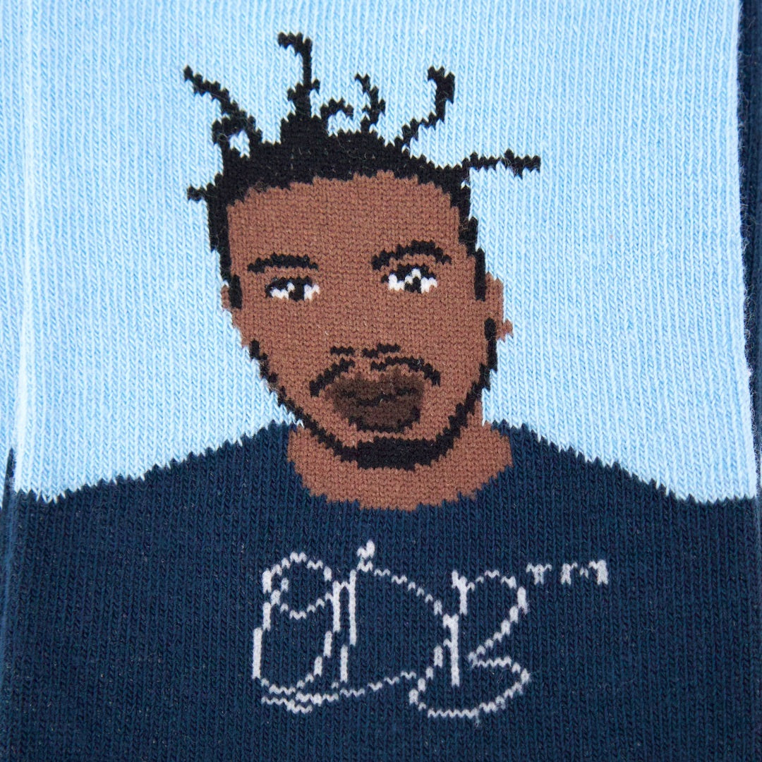 Ol' Dirty Bastard - Premium Blue Dress Socks